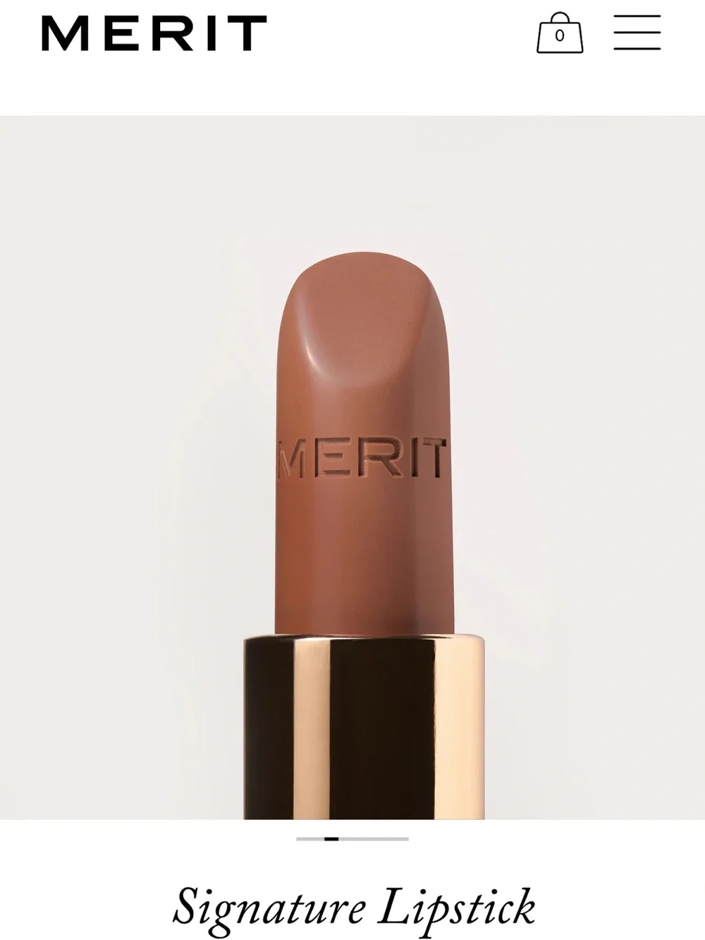 Merit signature lipstick